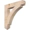 Ekena Millwork Thorton Arts & Crafts Smooth Bracket, Douglas Fir, 5 1/2"W x 34"D x 34"H BKT06X34X34THR03SDF - alternate 1